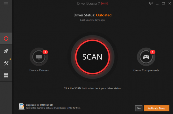 iobit driver booster pro scan